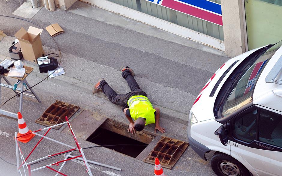 vidange canalisation Freneuse